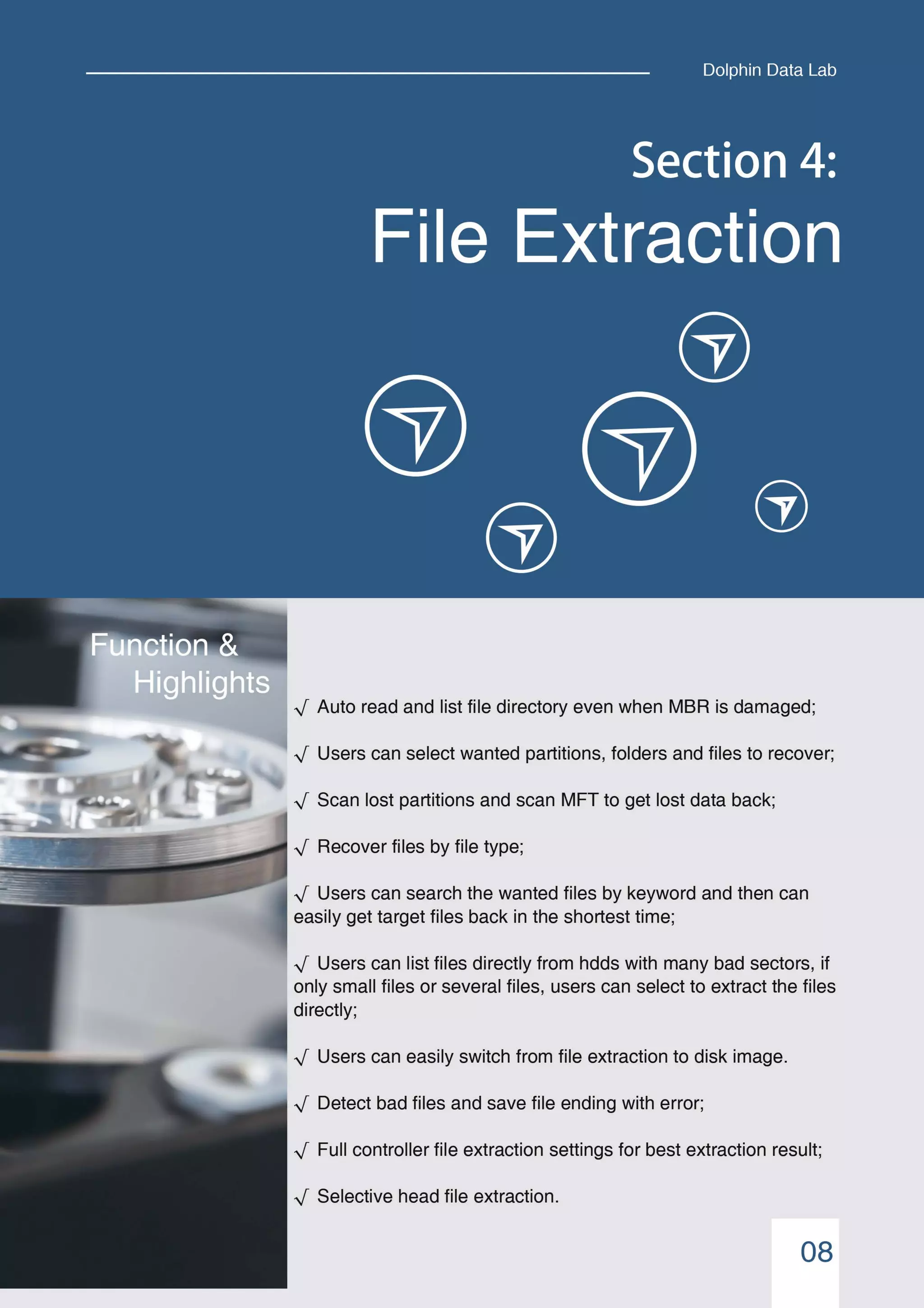 Dfl ddp data recovery datasheet