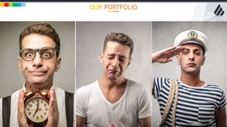 w w w . D o m a i n . c o m Page 8
www.MainSlide.com
© All Rights Reserved.
Confidential
OUR PORTFOLIO
 