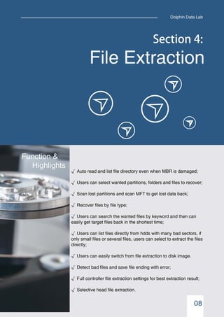 Dfl ure usb3.0 data recovery datasheet