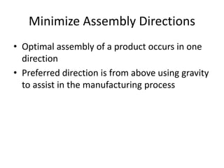 Preffered Direction DFM.ppt