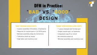 ⚙️ Stop Over-Engineering! Read Our Top DFM Design Tips! | PDF