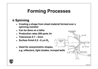 Dfm 7 Forming | PPT