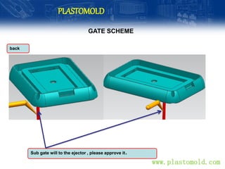 DFM FOR INJECTION PART FROM PLASTIC AND MOLD LAYOUT | PDF