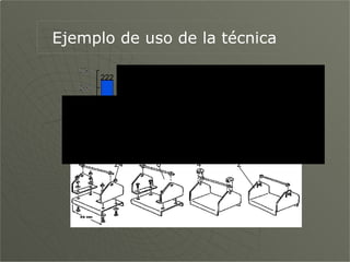 Ejemplo de uso de la técnica   24 8 4 2 222 116 182 162 144 103 98 94 