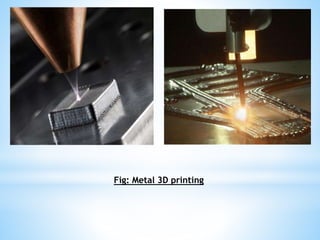 Fig: Metal 3D printing
 