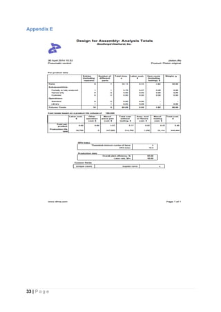 33 | P a g e
Appendix E
 