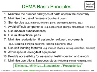 Design for Manufacturing and Assembly | PDF
