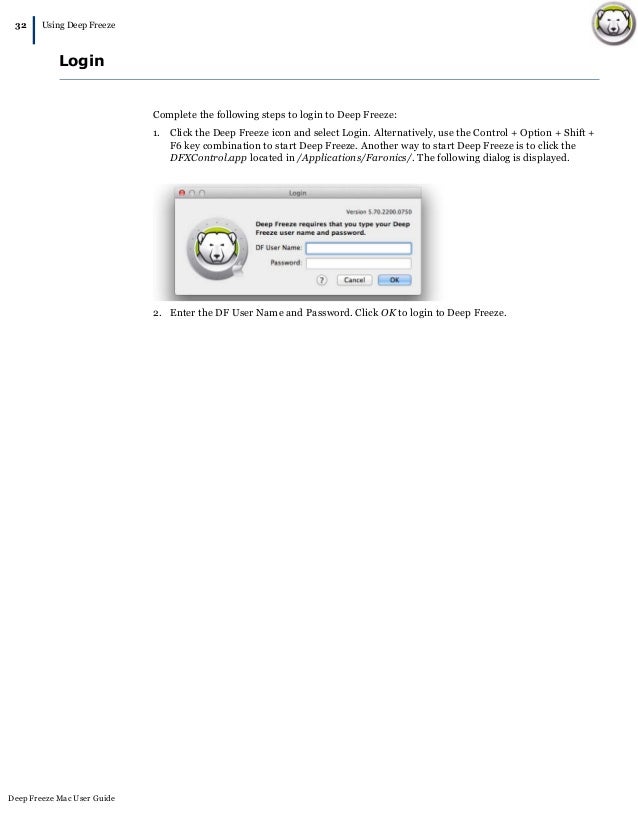 deep freeze mac os deep freeze mac os