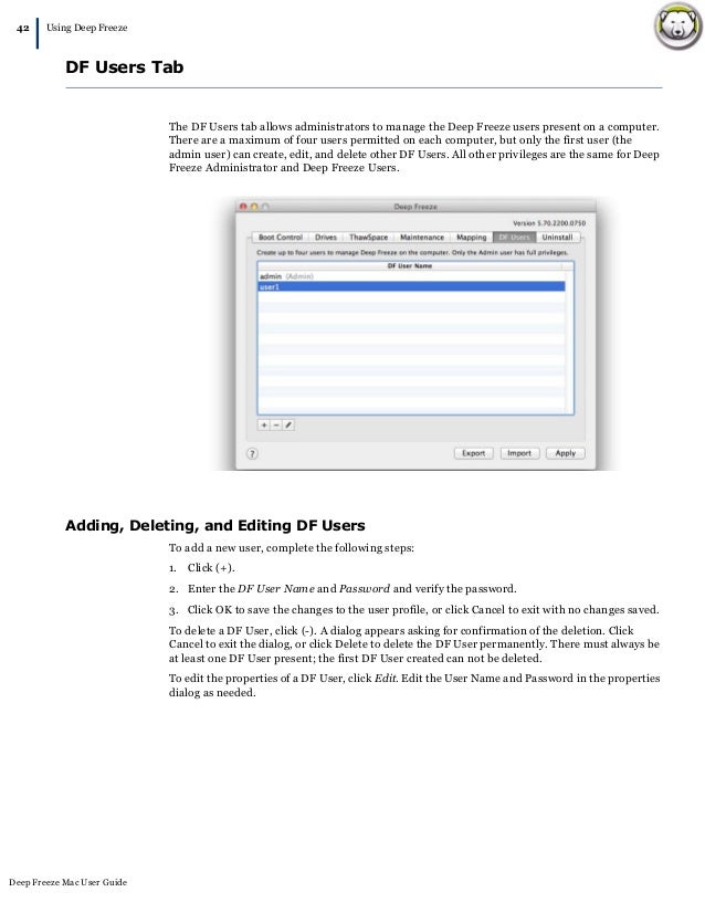 deep freeze mac manual deep freeze mac manual