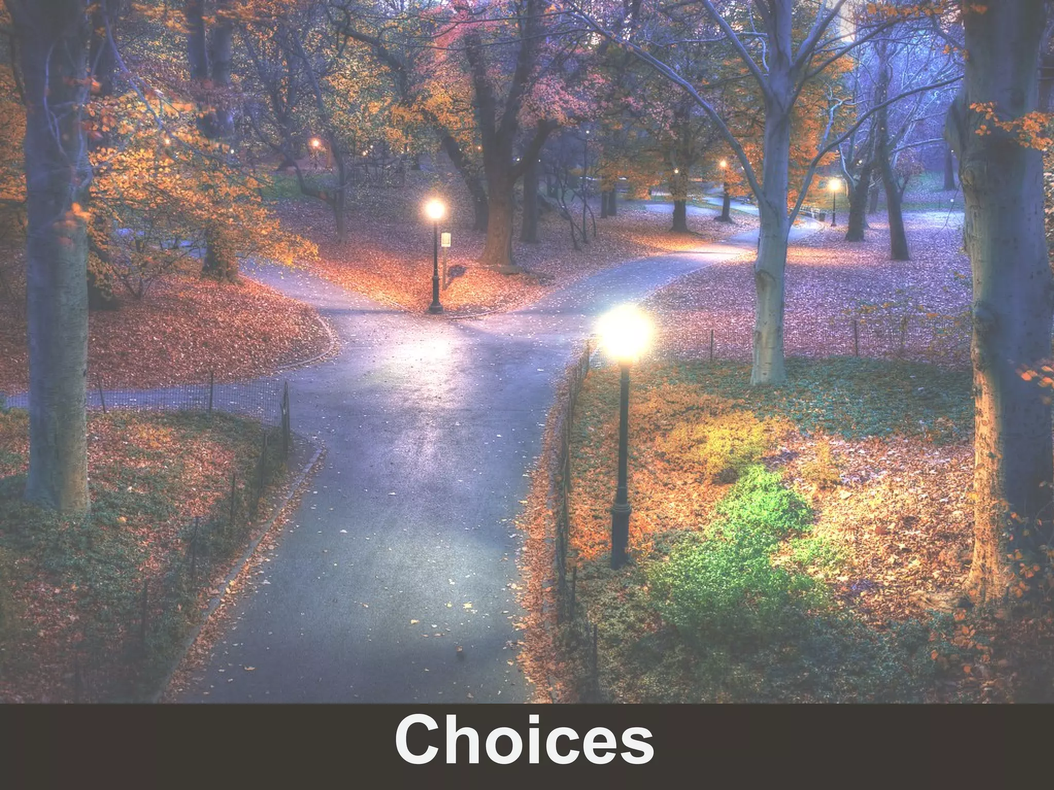 Choices
 