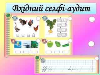 Вхідний селфі-аудит
 