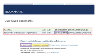 BOOKMARKS
User saved bookmarks:
 