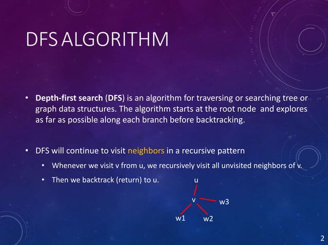 Depth-First Search | PPT