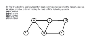 Depth First Search and Breadth First Search | PPTX