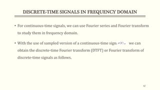Discrete Fourier Series | Discrete Fourier Transform | Discrete Time ...
