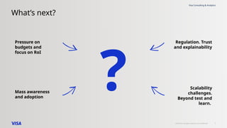 ©2022 Visa. All rights reserved. Visa Confidential 5
Visa Consulting & Analytics
What’s next?
Pressure on
budgets and
focu...