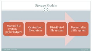 Comprehensive Overview of Distributed File Systems and Network File ...