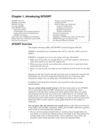 Dfsort application programming guide | PDF