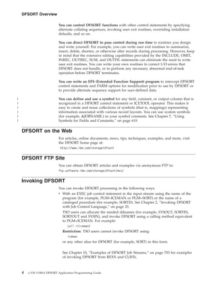 Dfsort application programming guide | PDF