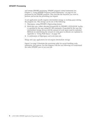 Dfsort application programming guide | PDF