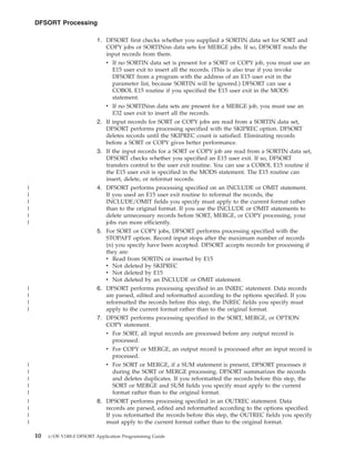 Dfsort application programming guide | PDF