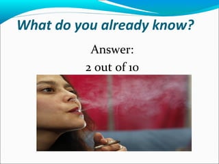 What do you already know?
Answer:
2 out of 10
 