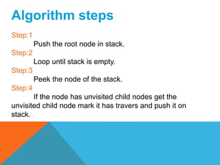 Dfs presentation | PPTX
