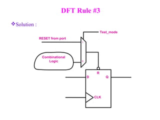 Test Pattern Dft DFT Rules, set of rules with illustration | PDF