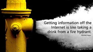 The human brain is a pattern
recognition machine
 