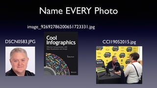 Infographic Resumes
Use infographics
and visual design
to market
yourself.
 