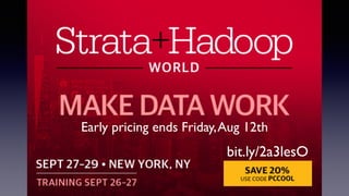 bit.ly/2a3lesO
Early pricing ends Friday,Aug 12th
 