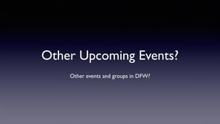 Tonight’s Sponsors
CONTINUING AND
PROFESSIONAL EDUCATION
 