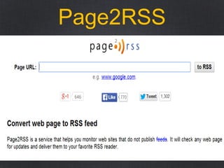 Page2RSS
 