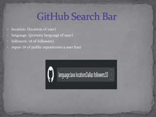 GitHub & Stack Overflow Recruiting | PPTX