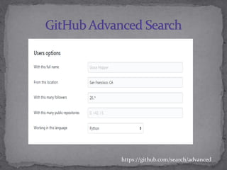 GitHub & Stack Overflow Recruiting | PPTX