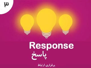 ارائههاي موثر شبيه تبليغات هستند