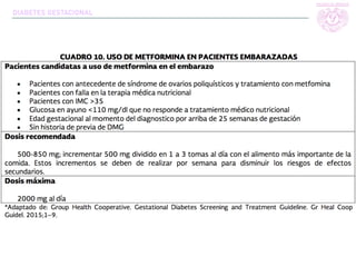 DIABETES GESTACIONAL
 