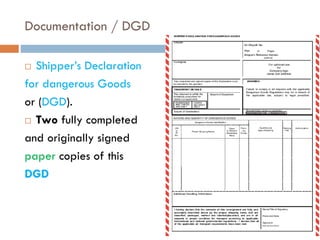 Dangerous Goods Training- awareness | PDF
