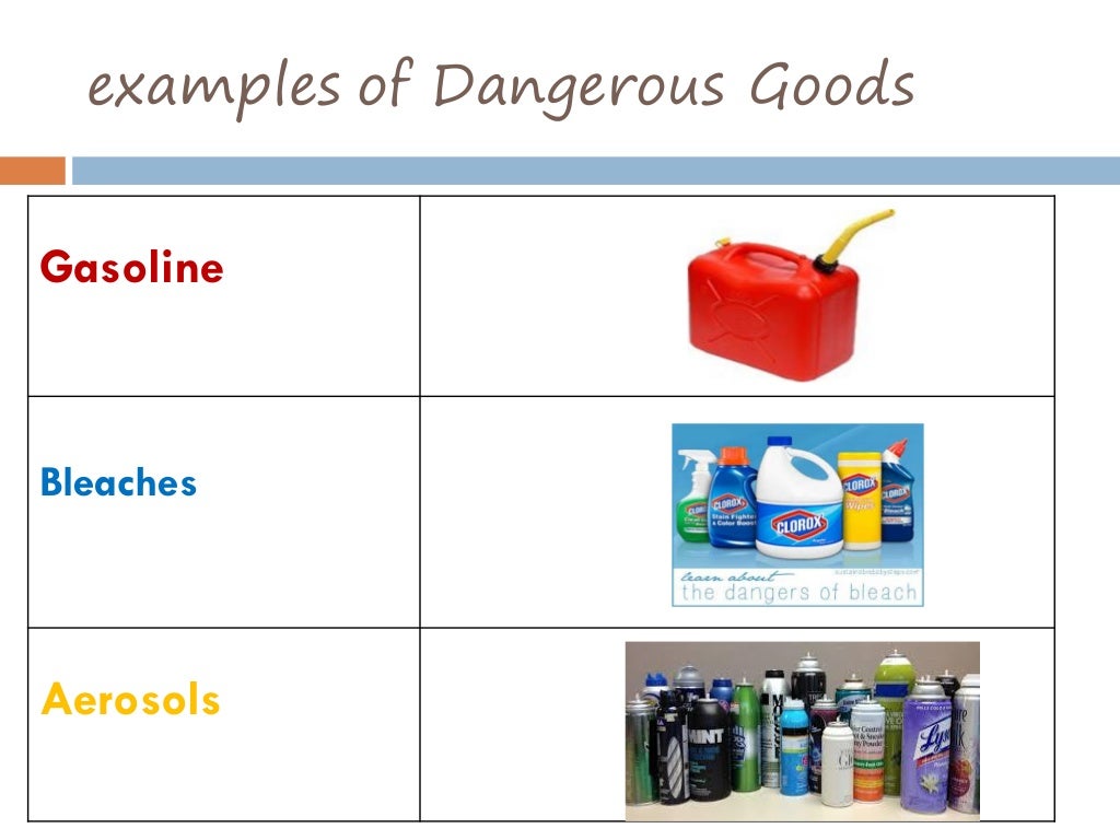 Dangerous Goods Training awareness