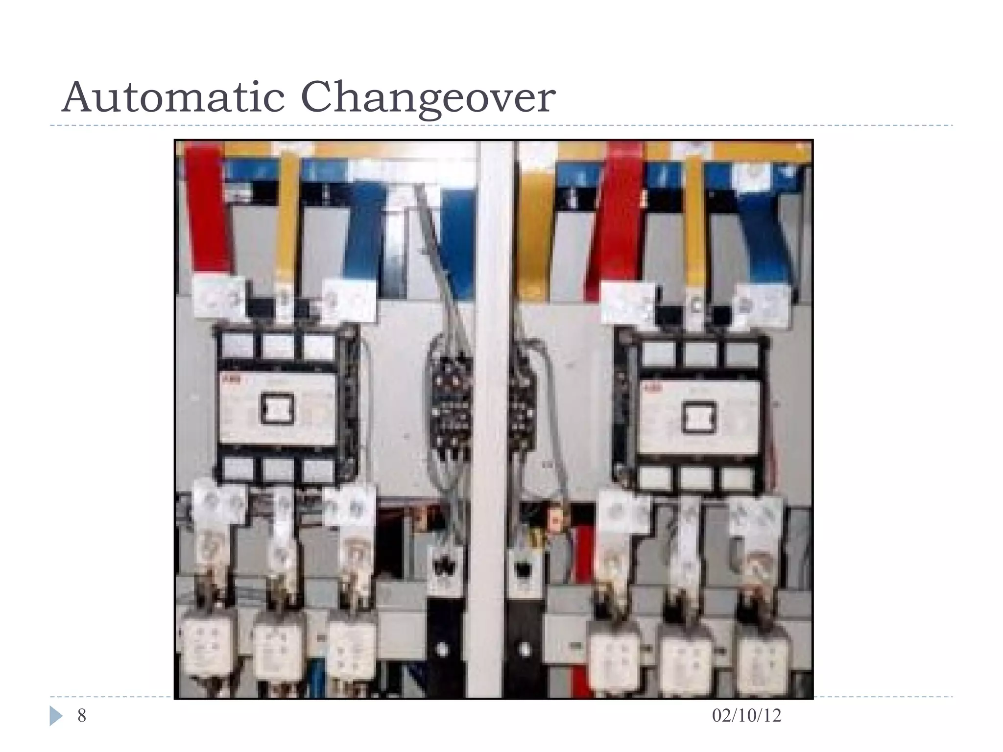 Automatic Changeover 02/10/12 
