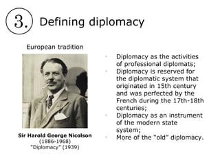 Defining Diplomacy DG17 Diplomacy and Foreign Policy | PPT