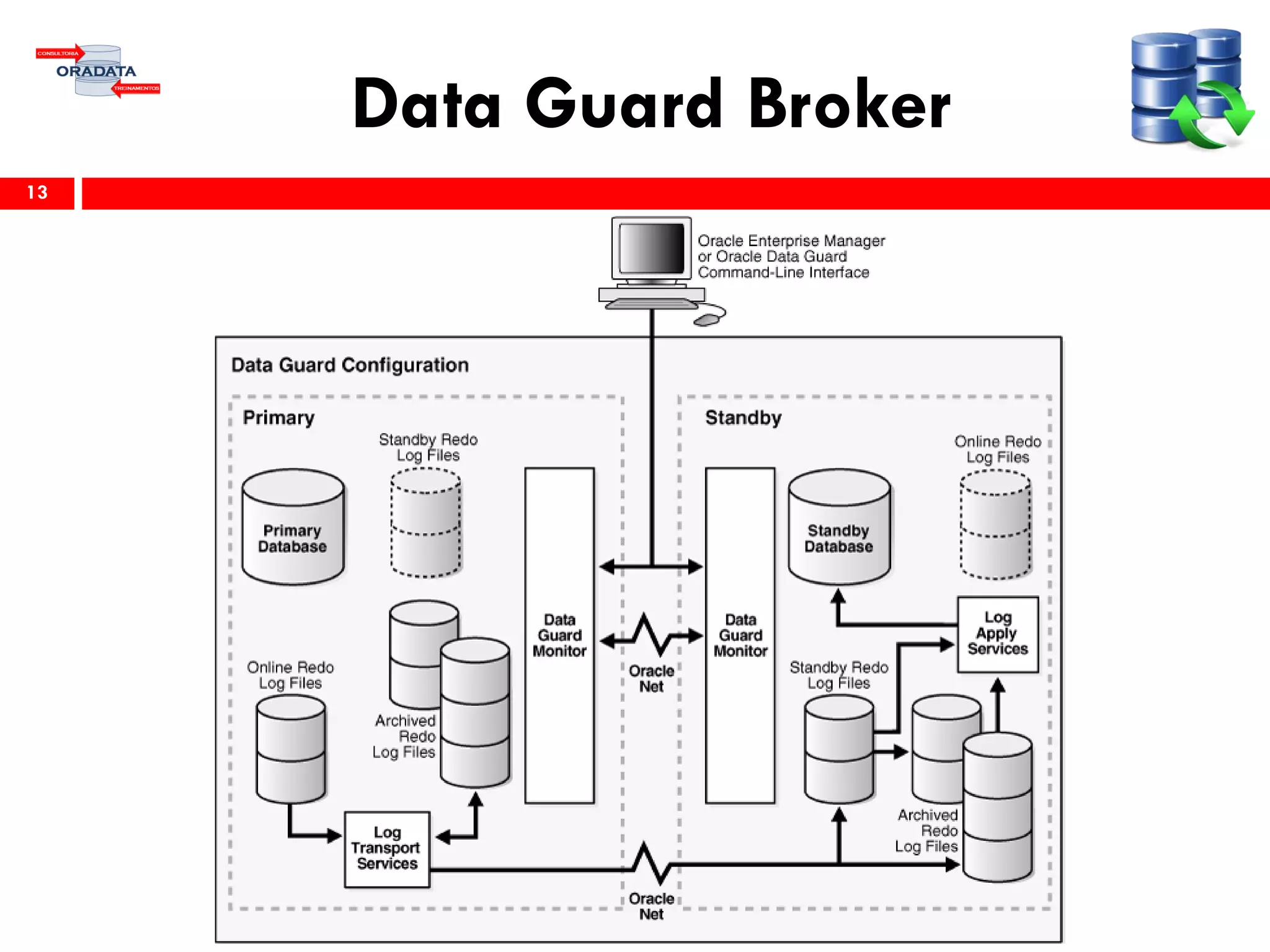 Data Guard Broker
13
 