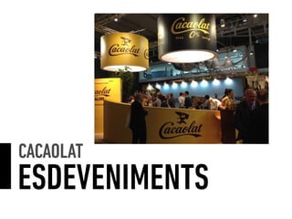 CACAOLAT
ESDEVENIMENTS
 