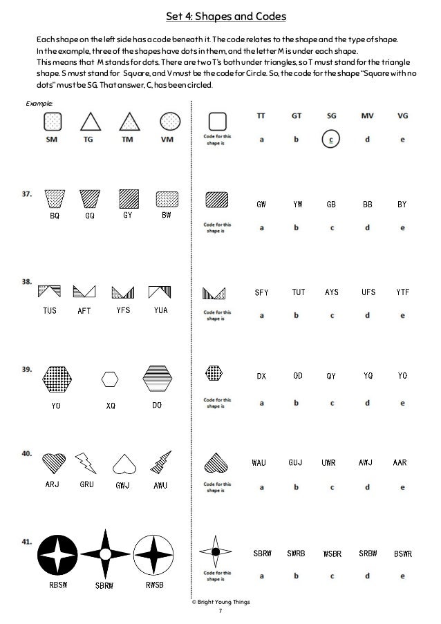 bright young things non verbal reasoning sample paper