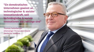 nextMedia.Lecture Arbeiten 4.0 - Robert Neuhann - XING AG 22
“Ein demokratisches
Unternehmen gewinnt an
technologischer & sozialer
Innovationskraft, weil
technologische & soziale
Innovationen wie Zwillinge sind“
Thomas Sattelberger
ehemaliger Personalvorstand
Deutsche Telekom
 