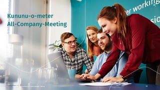 nextMedia.Lecture Arbeiten 4.0 - Robert Neuhann - XING AG 28
Kununu-o-meter
All-Company-Meeting
 
