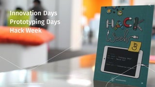 nextMedia.Lecture Arbeiten 4.0 - Robert Neuhann - XING AG 29
Innovation Days
Prototyping Days
Hack Week
 