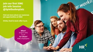 nextMedia.Lecture Arbeiten 4.0 - Robert Neuhann - XING AG 33
 