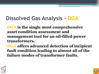 dga analysis presentation in transformer maintenance | PDF