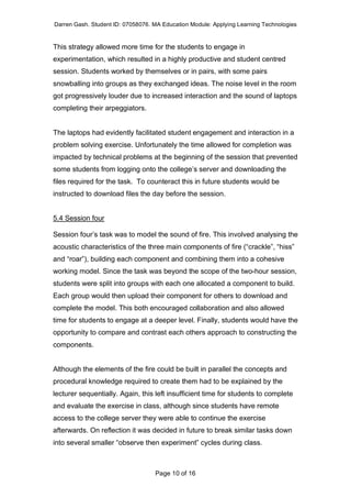 Learning Technology Research Project | PDF